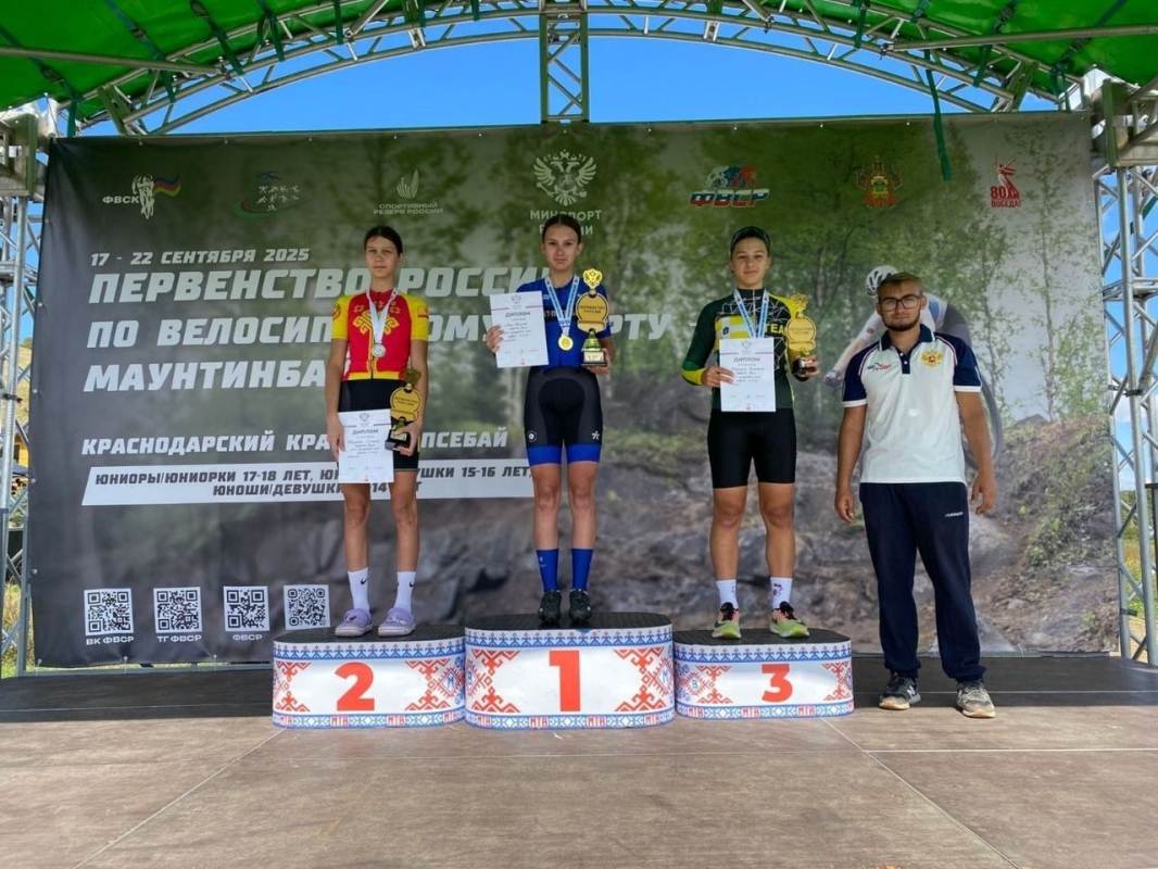 Юные спортсменки из Ставрополя &mdash; в числе лучших велогонщиц России