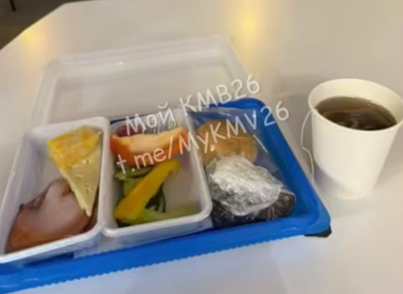 Бомжпакетом из холодильника назвали еду в бизнес-зале аэропорта Минеральных Вод