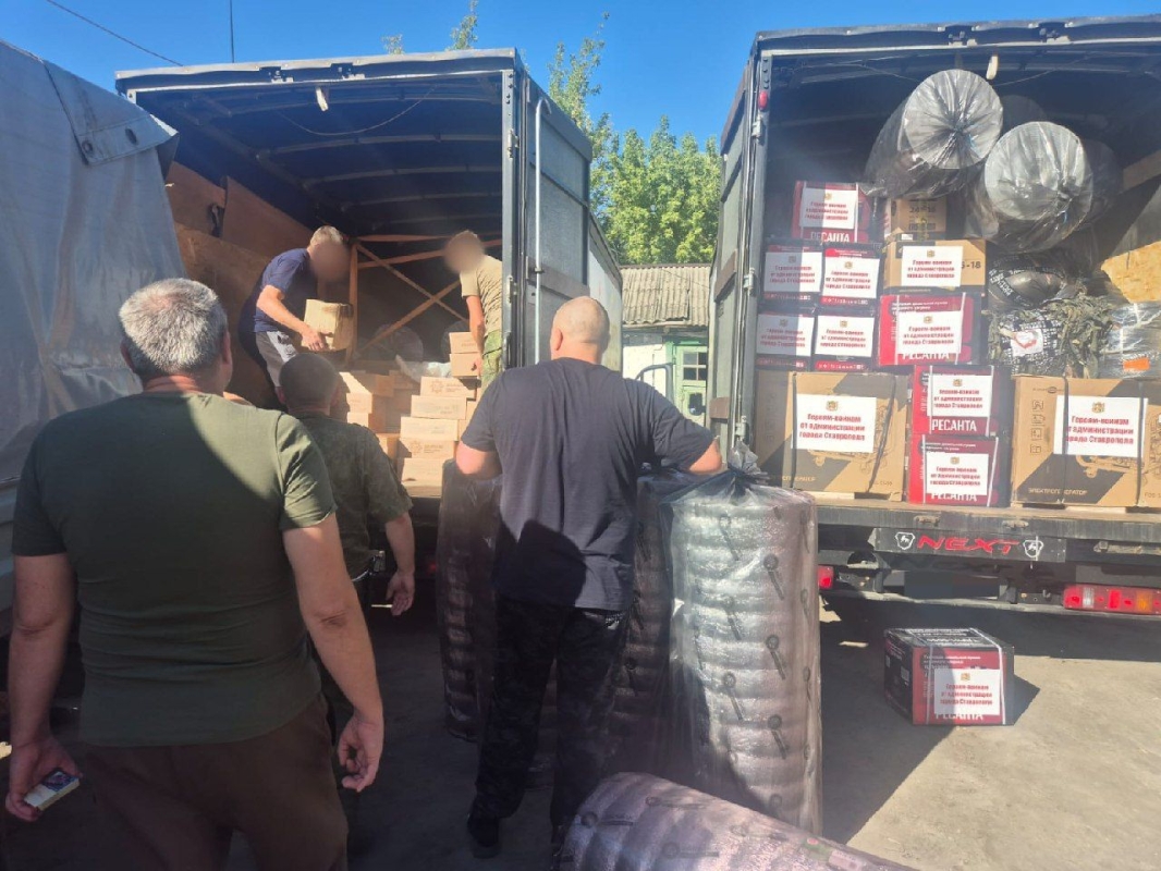 Бойцы СВО поблагодарили ставропольцев за гумпомощь, переданную в День города