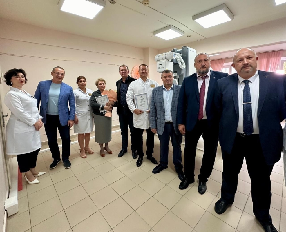 Каспийский консорциум передал ставропольским больницам оборудование на 35 млн рублей