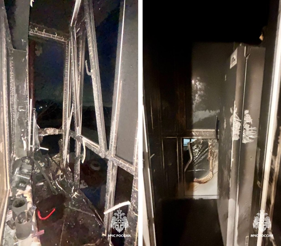 Пожар из-за зарядки либо окурка произошел на Ставрополье