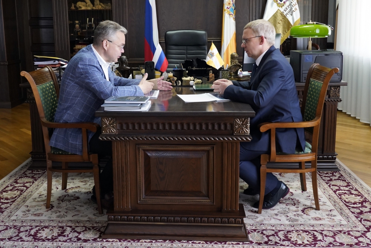 Губернатор Ставрополья и Сбер обсудили ключевые направления сотрудничества