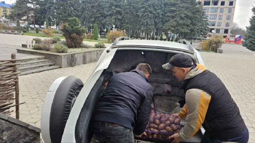 Предгорье отправит тонну картофеля бойцам СВО Предгорье отправит тонну картофеля бойцам СВО