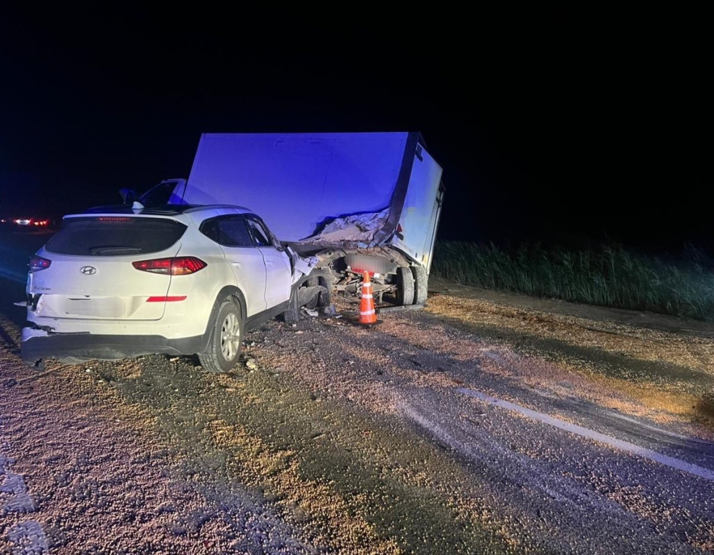 Массовое ДТП из-за гороха произошло на Ставрополье