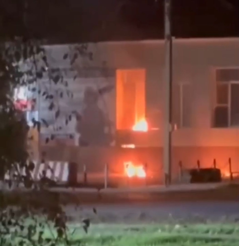 Женщина подожгла военкомат на Ставрополье