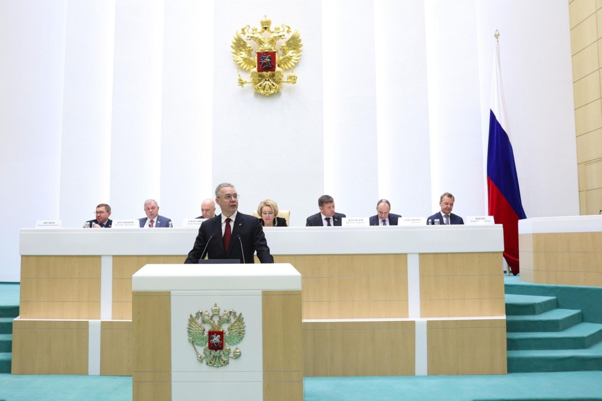 Губернатор Ставрополья в Совете Федерации внес предложения по сокращению теневой занятости