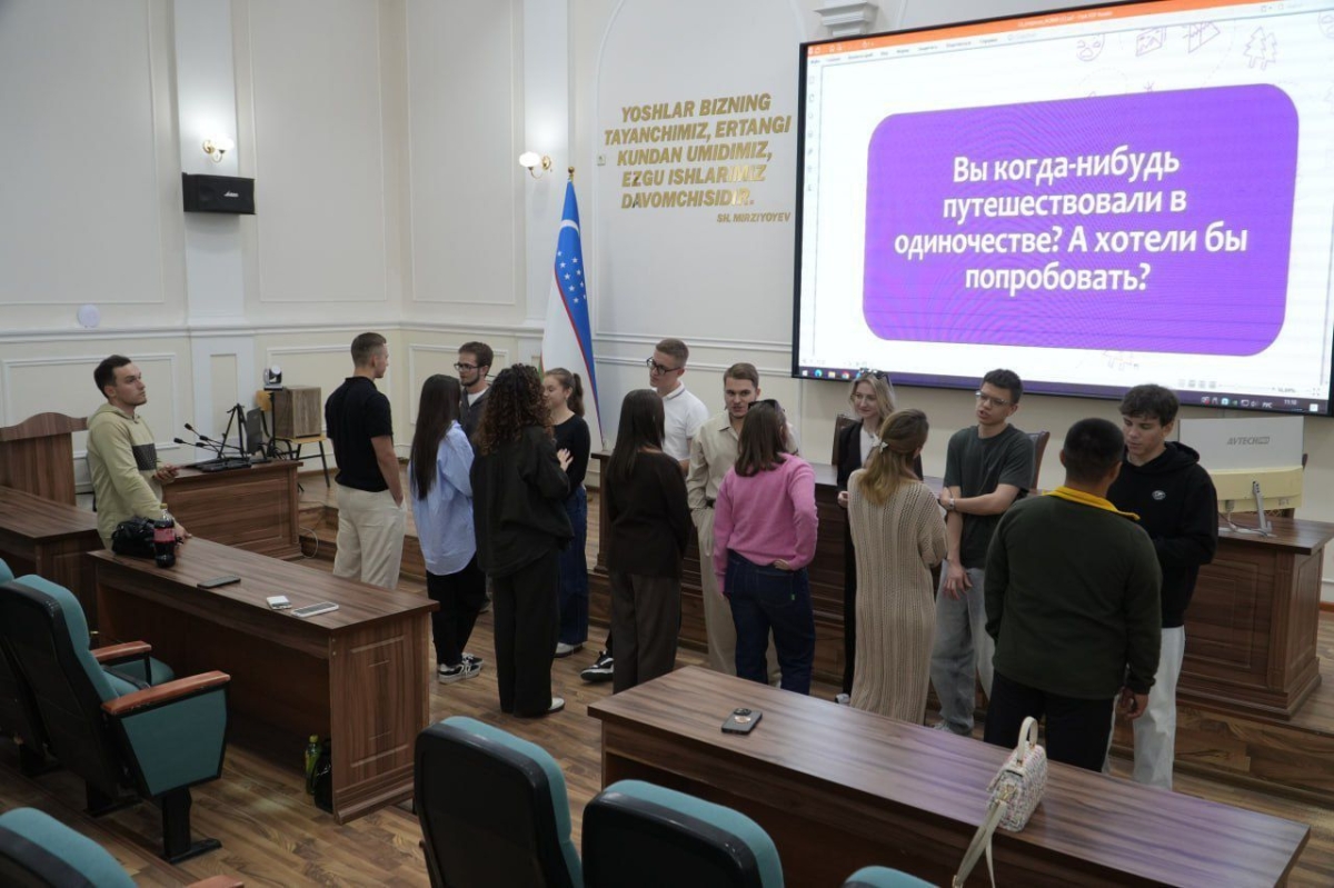 Ставропольские студенты принимают участие в международной школе Студтуризма в Самарканде