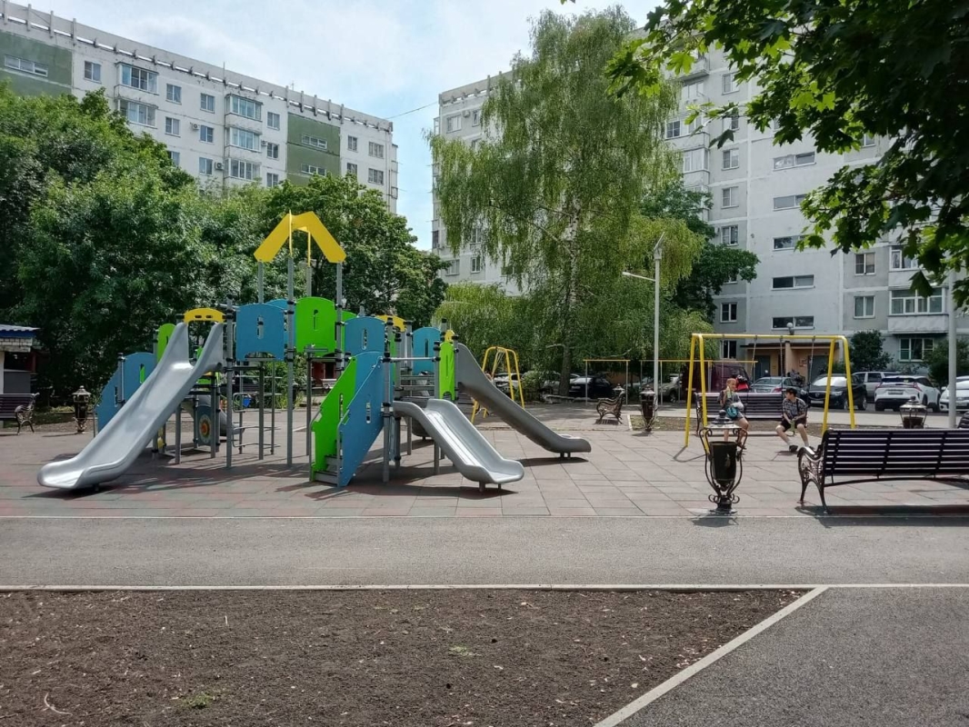 В Ставрополе завершили благоустройство 4 территорий общей площадью 5 тысяч квадратных метров