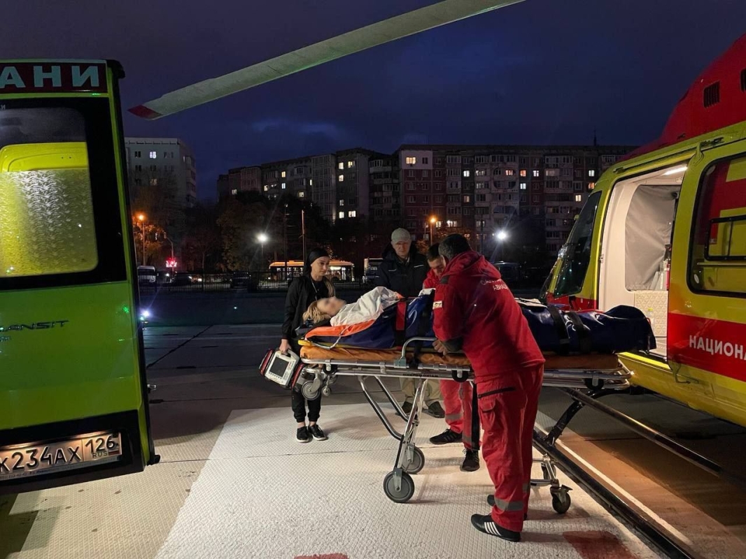 Санавиация доставила в Ставрополь трех пострадавших в ДТП в Абхазии