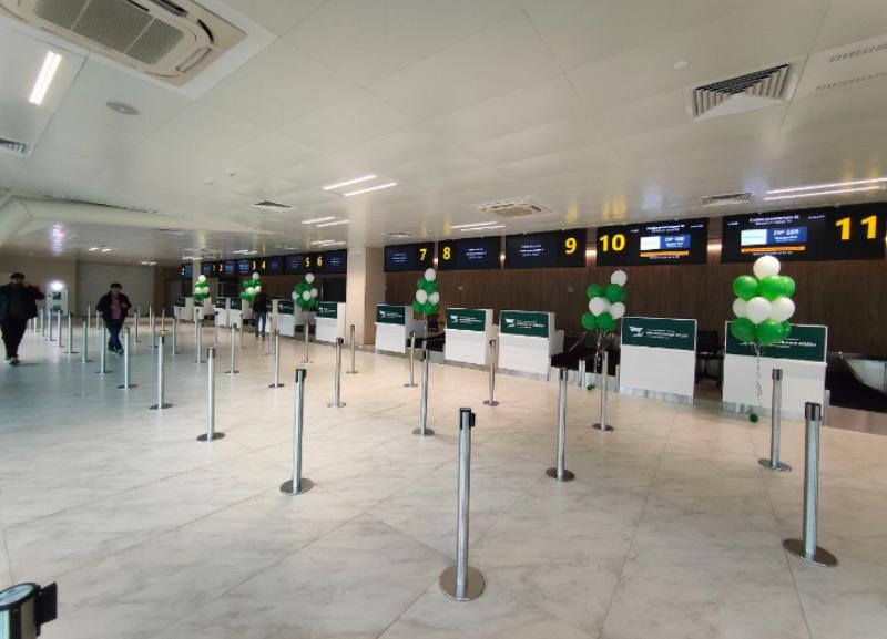 Первый рейс на Пхукет собрал аншлаг в аэропорту Минеральных Вод Первый рейс на Пхукет собрал аншлаг в аэропорту Минеральных Вод